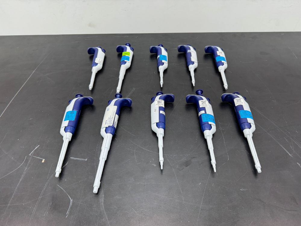 Image of Rainin Pipet-lite XLS Single Channel Pipettes - Quantity 10